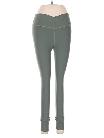 Pre-owned Abercrombie & Fitch Active Pants In Green