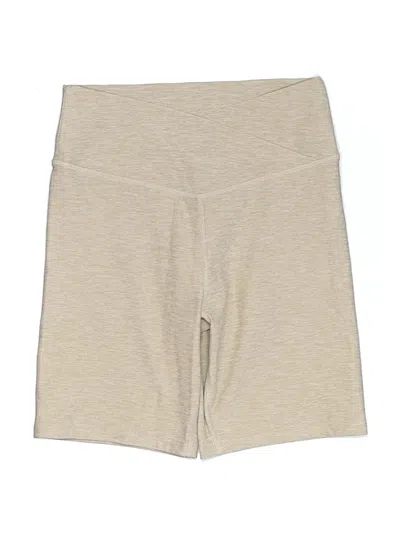 Pre-owned Abercrombie & Fitch Athletic Shorts In Tan