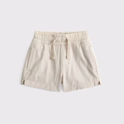 Abercrombie & Fitch Kids' Baby A&f Hybrid Shorts In Neutral