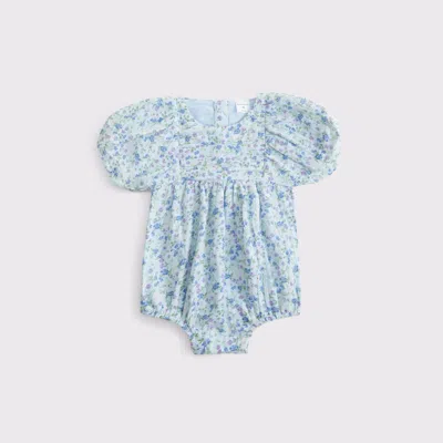 Abercrombie & Fitch Kids' Baby Emerson Bubble Romper In Blue
