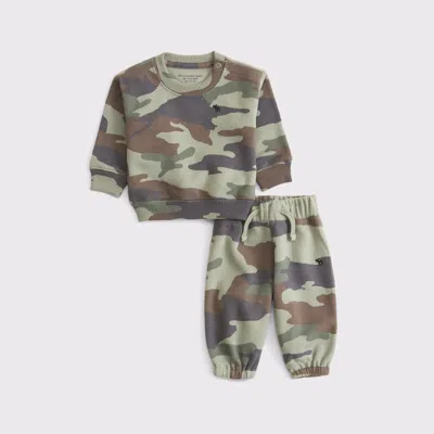 Abercrombie & Fitch Kids' Baby Essential Icon Set In Camo