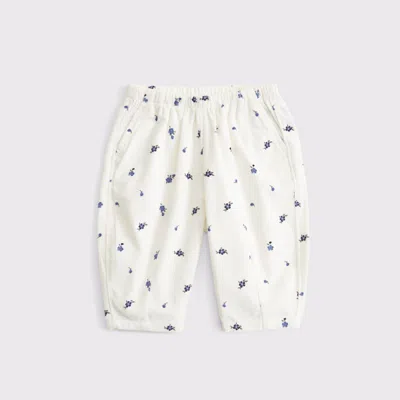 Abercrombie & Fitch Kids' Baby Pull-on Barrel Pant In Cream Floral