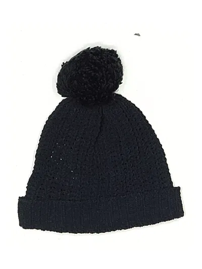 Pre-owned Abercrombie & Fitch Beanie Hat In Black