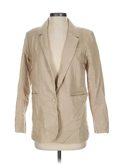 Pre-owned Abercrombie & Fitch Blazer Jacket In Brown