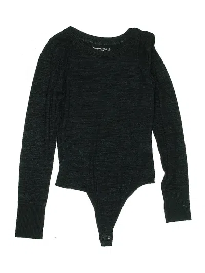 Pre-owned Abercrombie & Fitch Bodysuit In Black