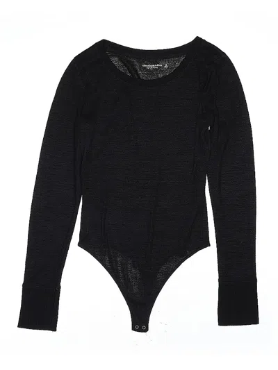 Pre-owned Abercrombie & Fitch Bodysuit In Black