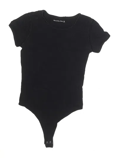 Pre-owned Abercrombie & Fitch Bodysuit In Black