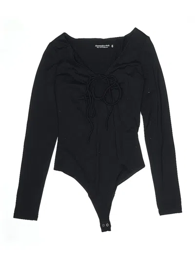 Pre-owned Abercrombie & Fitch Bodysuit In Black