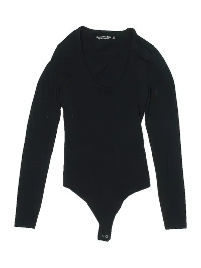Pre-owned Abercrombie & Fitch Bodysuit In Black