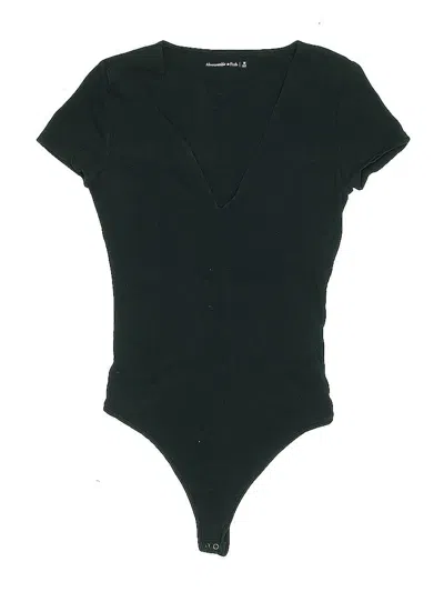 Pre-owned Abercrombie & Fitch Bodysuit In Black