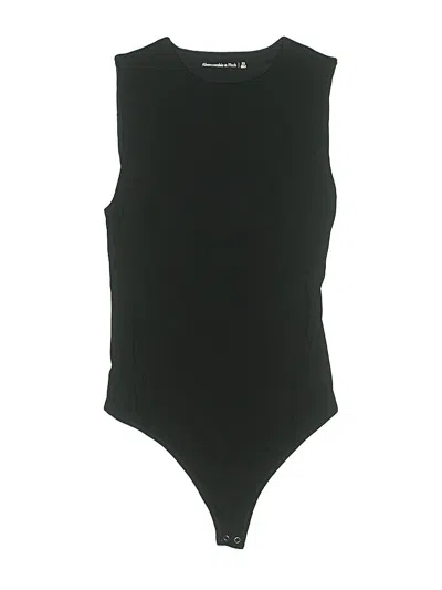 Pre-owned Abercrombie & Fitch Bodysuit In Black