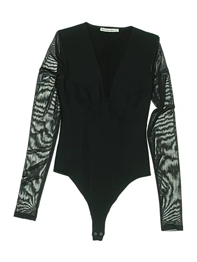 Pre-owned Abercrombie & Fitch Bodysuit In Black