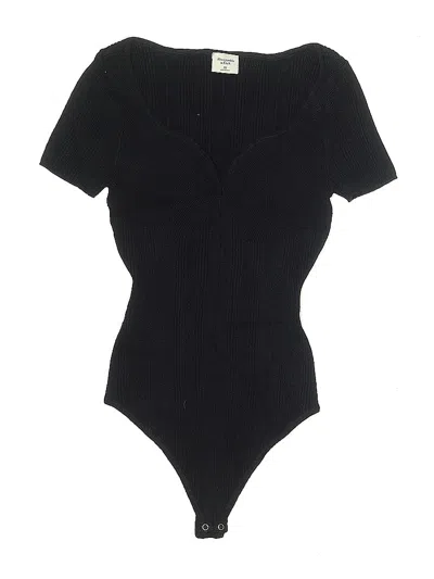 Pre-owned Abercrombie & Fitch Bodysuit In Black