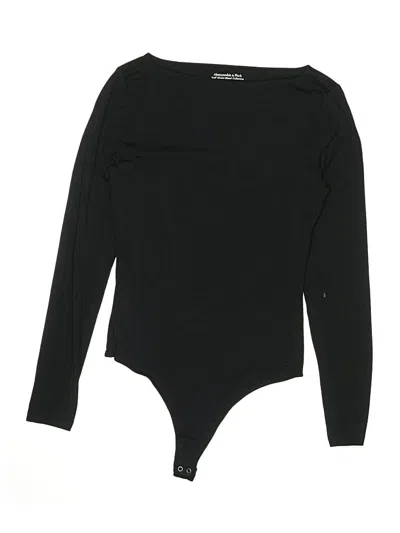Pre-owned Abercrombie & Fitch Bodysuit In Black