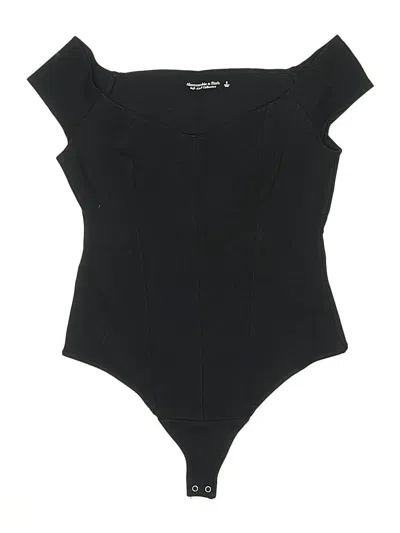 Pre-owned Abercrombie & Fitch Bodysuit In Black