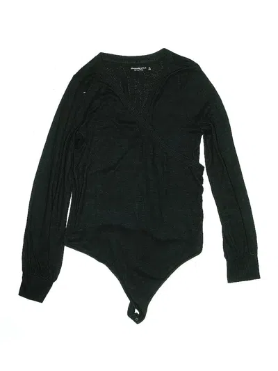 Pre-owned Abercrombie & Fitch Bodysuit In Black