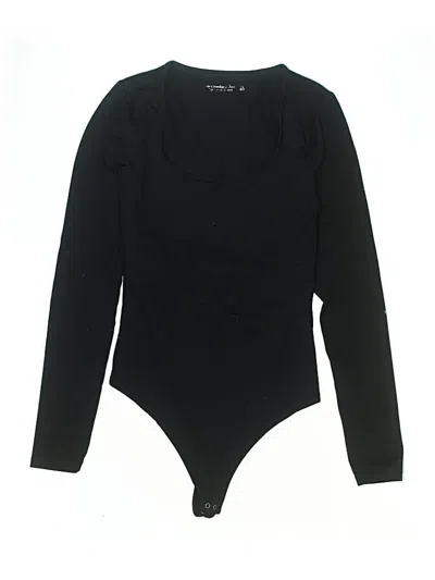 Pre-owned Abercrombie & Fitch Bodysuit In Black