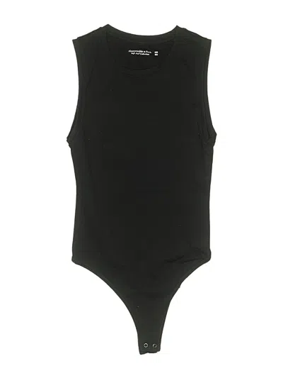 Pre-owned Abercrombie & Fitch Bodysuit In Black