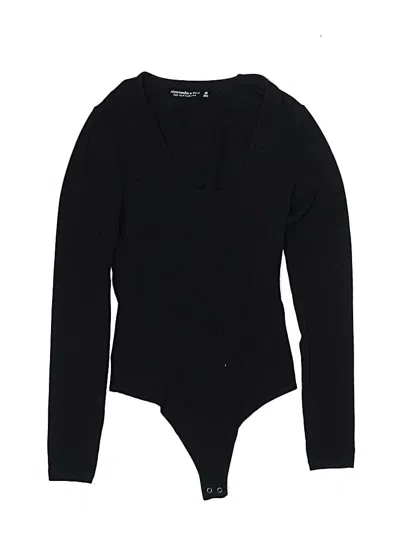 Pre-owned Abercrombie & Fitch Bodysuit In Black