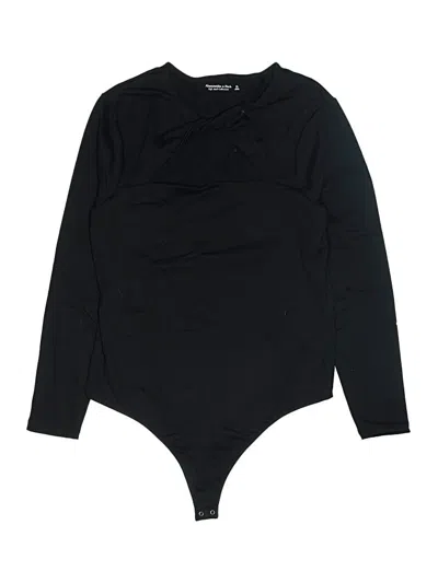 Pre-owned Abercrombie & Fitch Bodysuit In Black