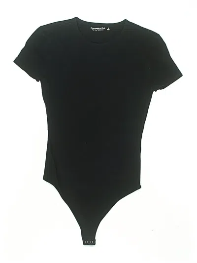 Pre-owned Abercrombie & Fitch Bodysuit In Black