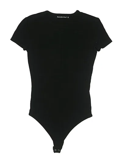 Pre-owned Abercrombie & Fitch Bodysuit In Black