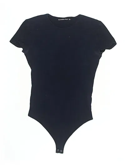 Pre-owned Abercrombie & Fitch Bodysuit In Black