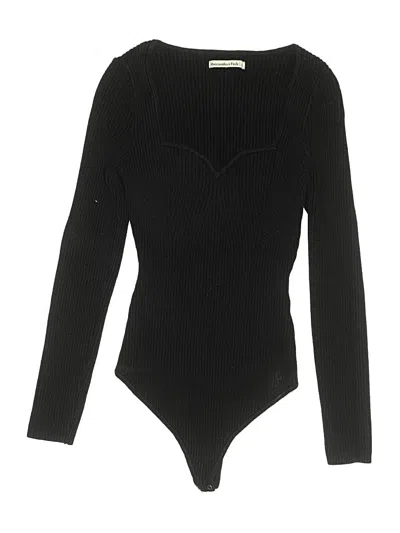 Pre-owned Abercrombie & Fitch Bodysuit In Black