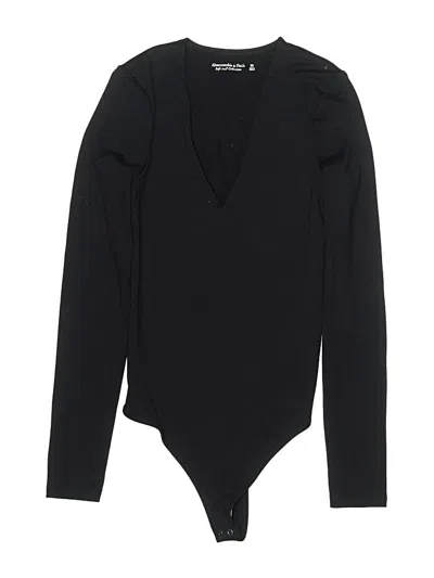 Pre-owned Abercrombie & Fitch Bodysuit In Black