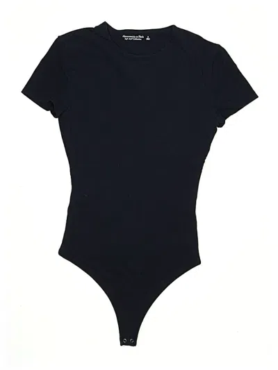 Pre-owned Abercrombie & Fitch Bodysuit In Black