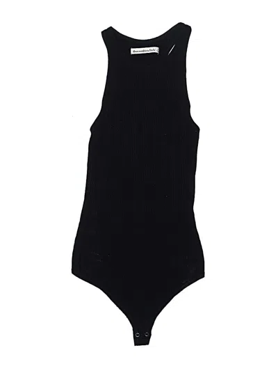Pre-owned Abercrombie & Fitch Bodysuit In Black