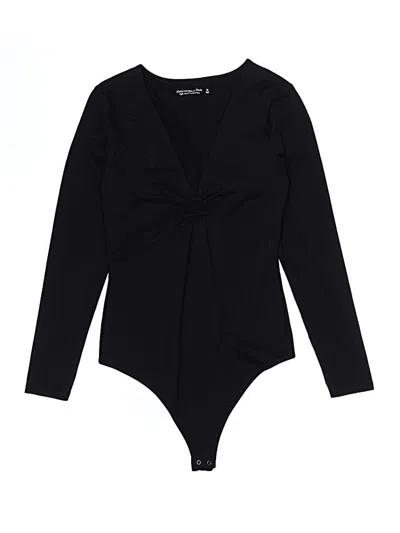 Pre-owned Abercrombie & Fitch Bodysuit In Black