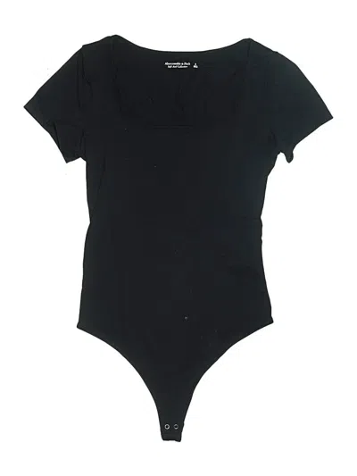 Pre-owned Abercrombie & Fitch Bodysuit In Black