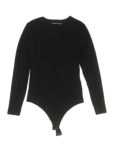 Pre-owned Abercrombie & Fitch Bodysuit In Black