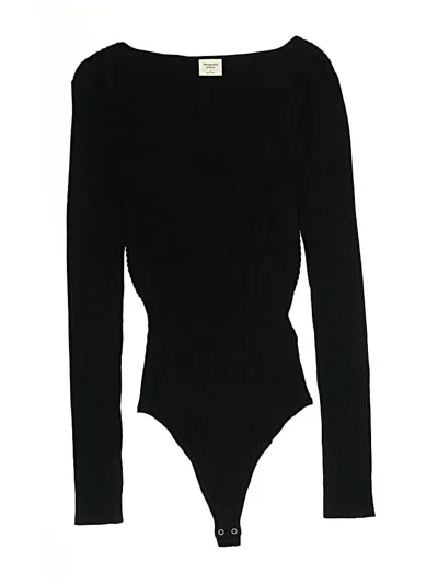Pre-owned Abercrombie & Fitch Bodysuit In Black