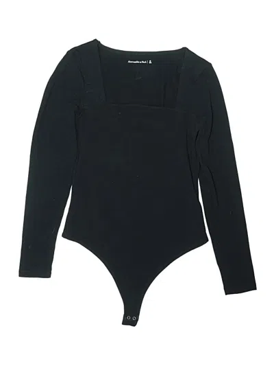 Pre-owned Abercrombie & Fitch Bodysuit In Black