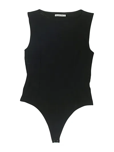 Pre-owned Abercrombie & Fitch Bodysuit In Black