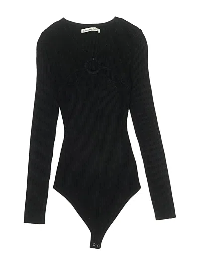 Pre-owned Abercrombie & Fitch Bodysuit In Black