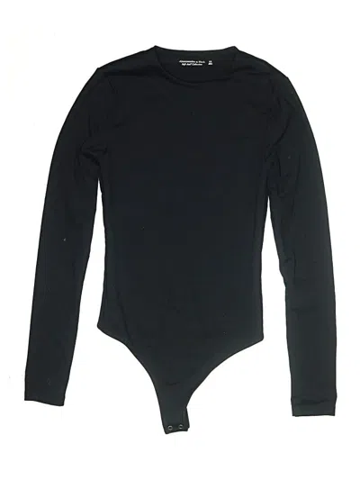 Pre-owned Abercrombie & Fitch Bodysuit In Black