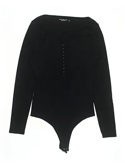 Pre-owned Abercrombie & Fitch Bodysuit In Black