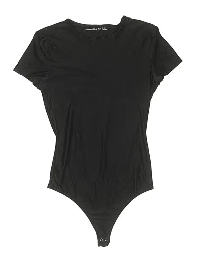 Pre-owned Abercrombie & Fitch Bodysuit In Black