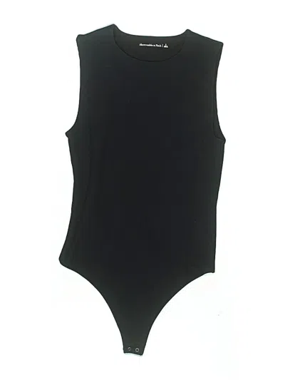 Pre-owned Abercrombie & Fitch Bodysuit In Black