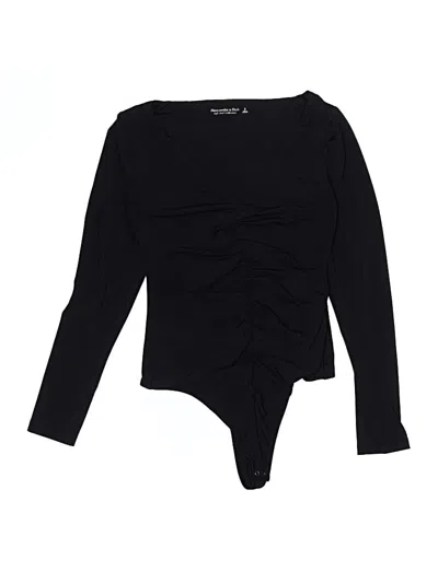 Pre-owned Abercrombie & Fitch Bodysuit In Black
