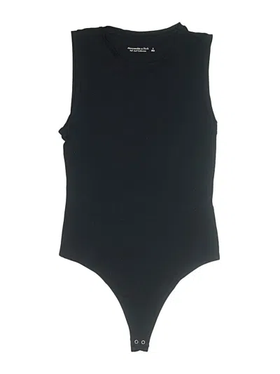Pre-owned Abercrombie & Fitch Bodysuit In Black