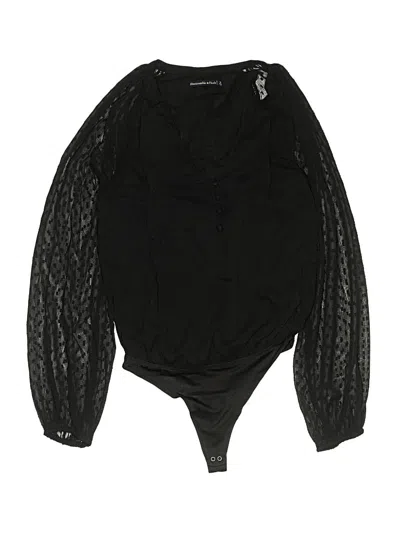 Pre-owned Abercrombie & Fitch Bodysuit In Black