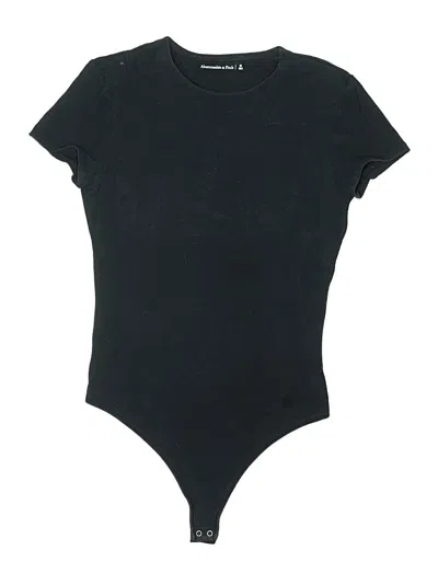 Pre-owned Abercrombie & Fitch Bodysuit In Black