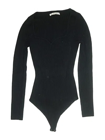 Pre-owned Abercrombie & Fitch Bodysuit In Black
