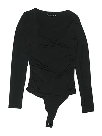 Pre-owned Abercrombie & Fitch Bodysuit In Black