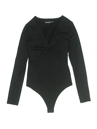 Pre-owned Abercrombie & Fitch Bodysuit In Black