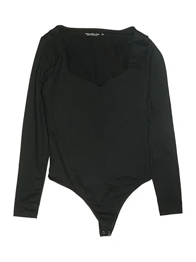 Pre-owned Abercrombie & Fitch Bodysuit In Black